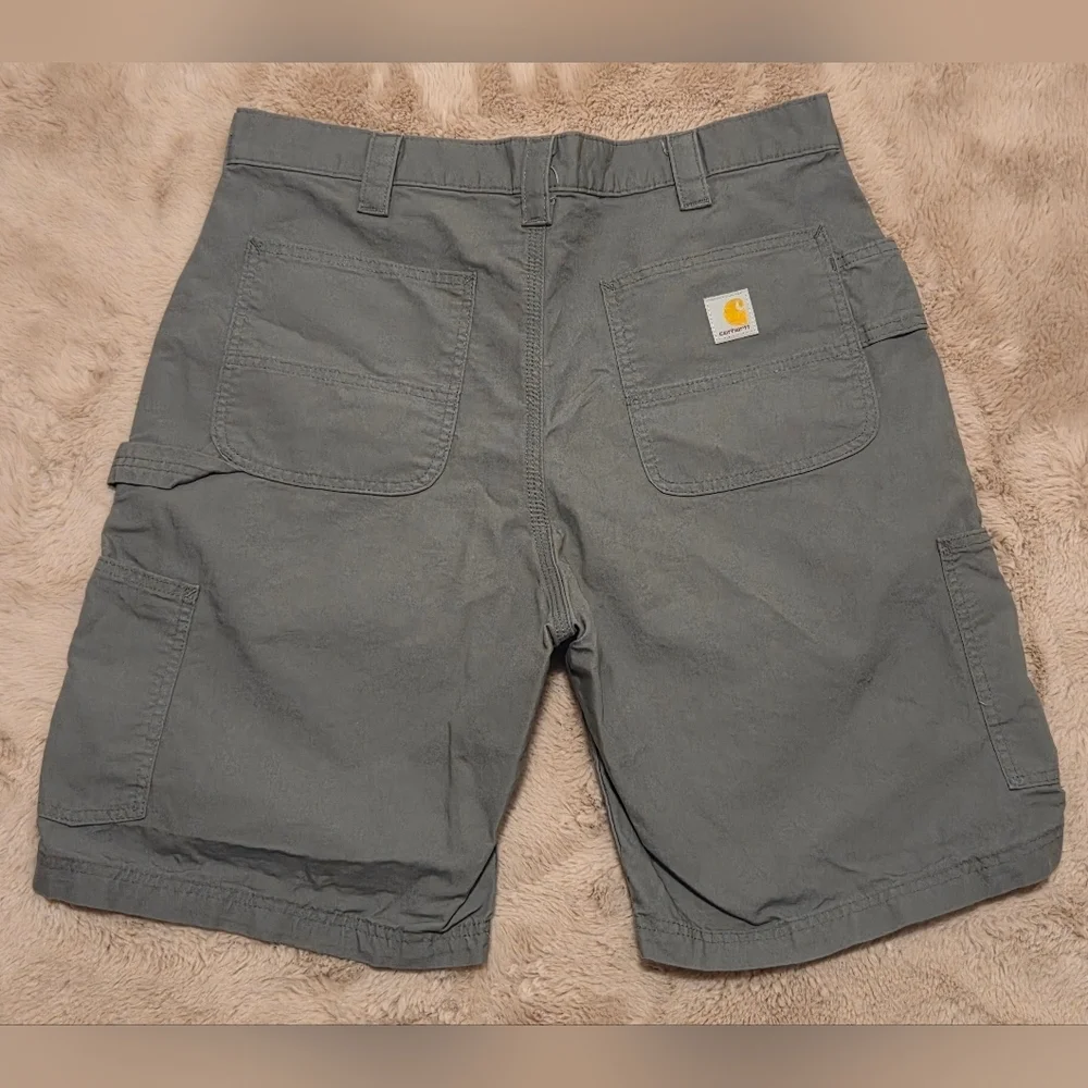Carhartt Men's Gray Work Shorts - Picture 4 of 5